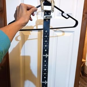 Bling bling cross belt